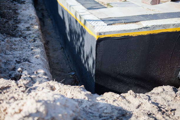 Professional Waterproofing technician working in Bismarck, IL